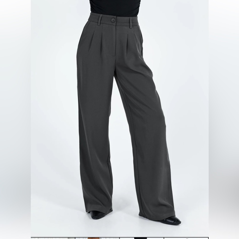 Archer Pants Princess Polly in Charcoal